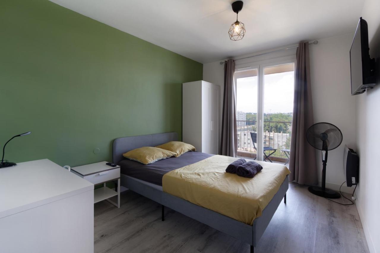 Le Beaulieu * Appartement 4 Chambres * 8Pers * Clim * Parking * Balcon Montpellier Exterior foto